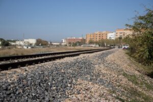 vía tren Xirivella